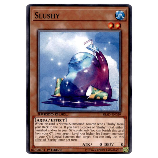 Yu-Gi-Oh! - Attack from the Deep - Slushy (Common) SBAD-EN029 Yu-Gi-Oh! - Attack from the Deep - Slushy (Common) SBAD-EN029
