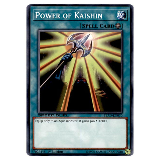 Yu-Gi-Oh! - Attack from the Deep - Power of Kaishin (Common) SBAD-EN030