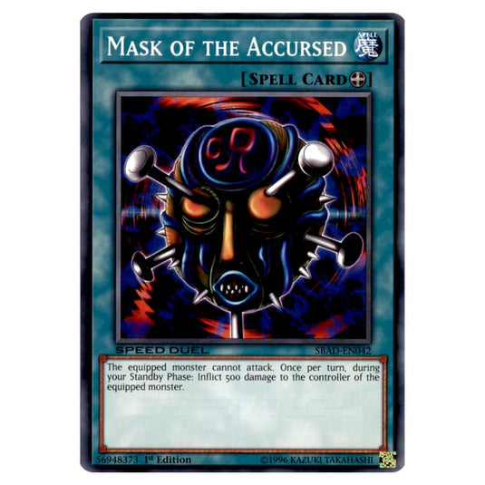 Yu-Gi-Oh! - Attack from the Deep - Mask of the Accursed (Common) SBAD-EN042
