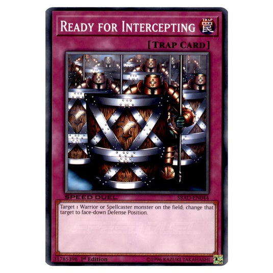 Yu-Gi-Oh! - Attack from the Deep - Ready for Intercepting (Common) SBAD-EN044