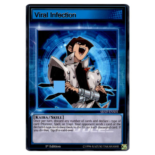 Yu-Gi-Oh! - Attack from the Deep - Viral Infection (Ultra Rare) SBAD-E Yu-Gi-Oh! - Attack from the Deep - Viral Infection (Ultra Rare) SBAD-E