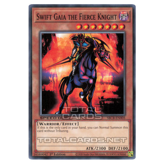 Yu-Gi-Oh! - Speed Duel: Battle City Box - Swift Gaia the Fierce Knight (Common) SBCB-EN005