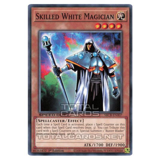 Yu-Gi-Oh! - Speed Duel: Battle City Box - Skilled White Magician (Common) SBCB-EN007