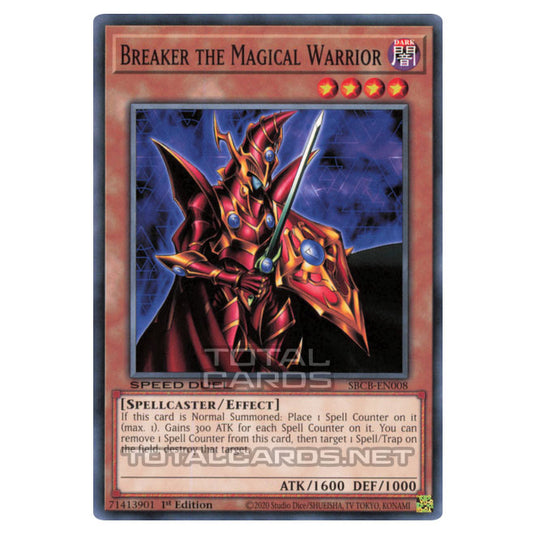 Yu-Gi-Oh! - Speed Duel: Battle City Box - Breaker the Magical Warrior (Common) SBCB-EN008