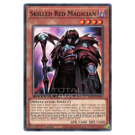 Yu-Gi-Oh! - Speed Duel: Battle City Box - Skilled Red Magician (Common) SBCB-EN009