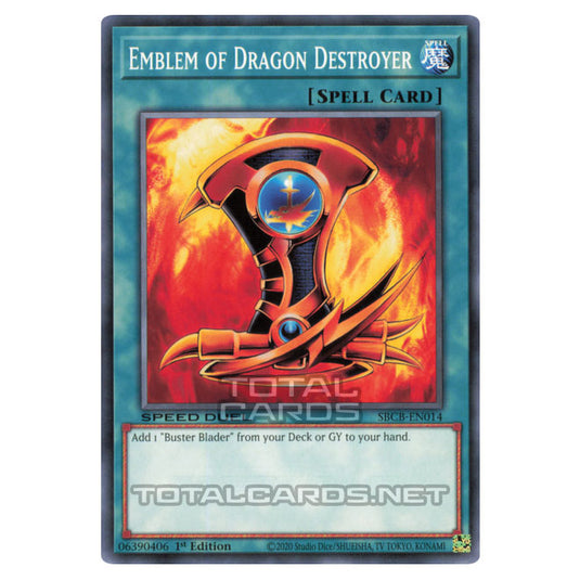 Yu-Gi-Oh! - Speed Duel: Battle City Box - Emblem of Dragon Destroyer (Common) SBCB-EN014