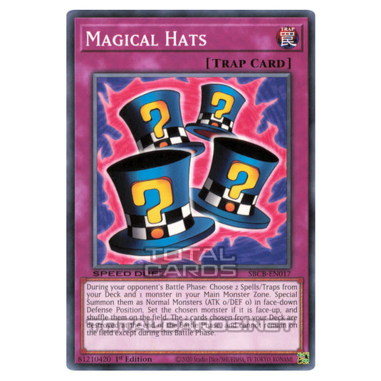 Yu-Gi-Oh! - Speed Duel: Battle City Box - Magical Hats (Common) SBCB-EN017