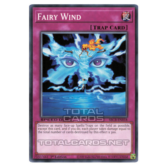 Yu-Gi-Oh! - Speed Duel: Battle City Box - Fairy Wind (Common) SBCB-EN018