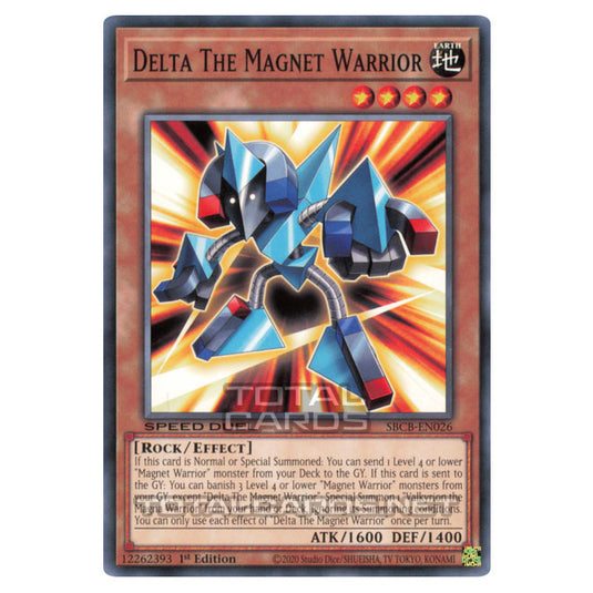 Yu-Gi-Oh! - Speed Duel: Battle City Box - Delta The Magnet Warrior (Common) SBCB-EN026