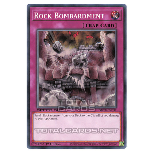 Yu-Gi-Oh! - Speed Duel: Battle City Box - Rock Bombardment (Common) SBCB-EN037