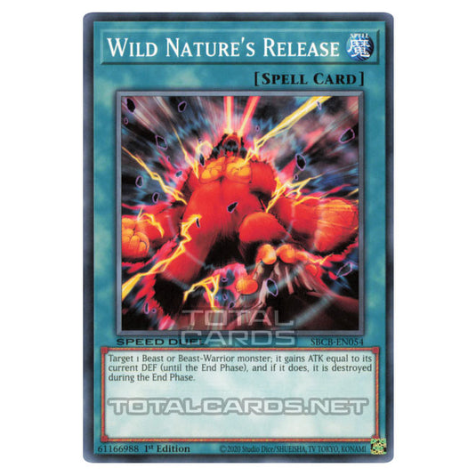 Yu-Gi-Oh! - Speed Duel: Battle City Box - Wild Nature's Release (Common) SBCB-EN054