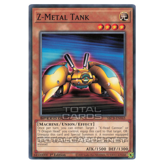 Yu-Gi-Oh! - Speed Duel: Battle City Box - Z-Metal Tank (Common) SBCB-EN065