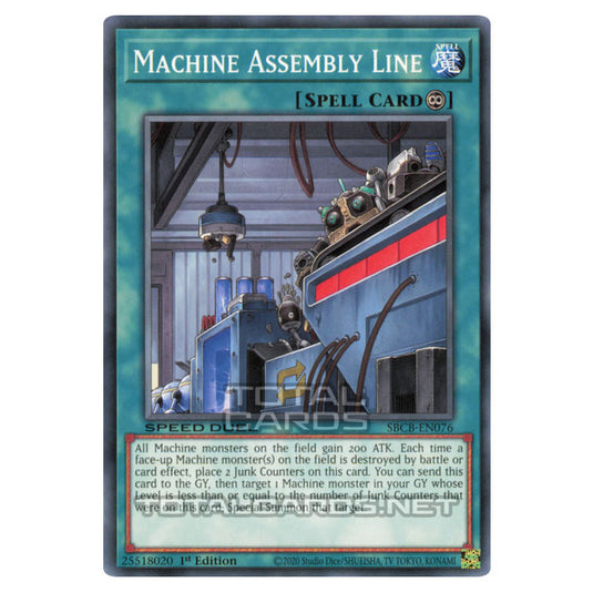 Yu-Gi-Oh! - Speed Duel: Battle City Box - Machine Assembly Line (Common) SBCB-EN076