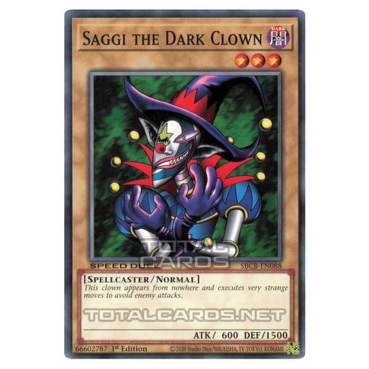 Yu-Gi-Oh! - Speed Duel: Battle City Box - Saggi the Dark Clown (Common) SBCB-EN088