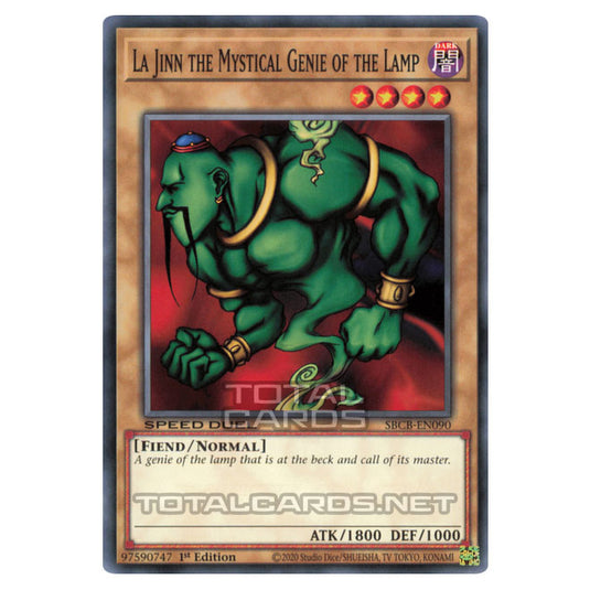 Yu-Gi-Oh! - Speed Duel: Battle City Box - La Jinn the Mystical Genie of the Lamp (Common) SBCB-EN090