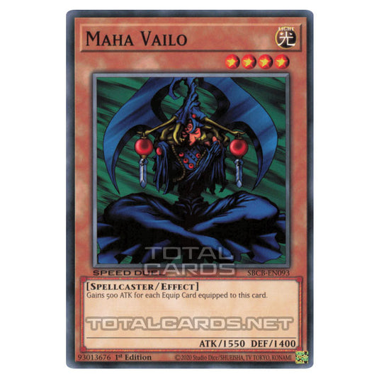 Yu-Gi-Oh! - Speed Duel: Battle City Box - Maha Vailo (Common) SBCB-EN093