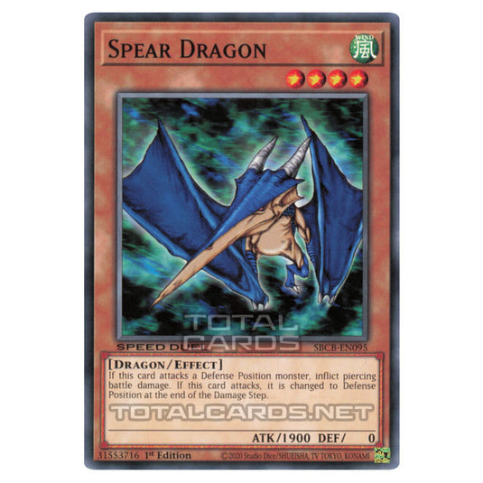 Yu-Gi-Oh! - Speed Duel: Battle City Box - Spear Dragon (Common) SBCB-EN095