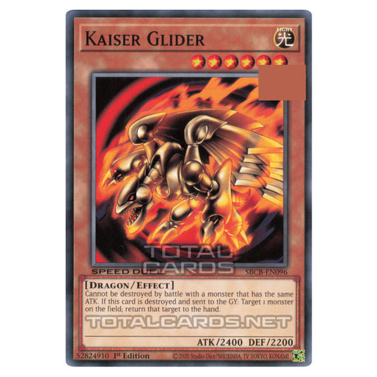 Yu-Gi-Oh! - Speed Duel: Battle City Box - Kaiser Glider (Common) SBCB-EN096