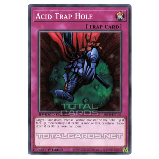 Yu-Gi-Oh! - Speed Duel: Battle City Box - Acid Trap Hole (Common) SBCB-EN102