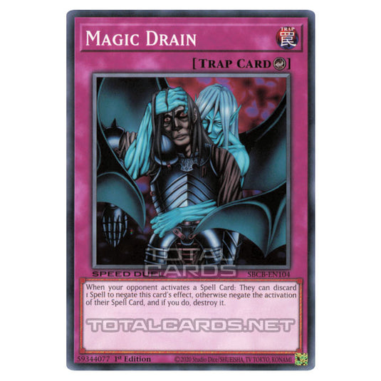 Yu-Gi-Oh! - Speed Duel: Battle City Box - Magic Drain (Common) SBCB-EN104