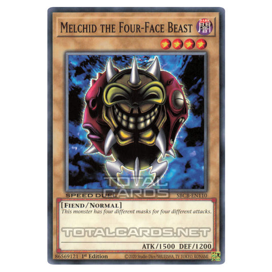 Yu-Gi-Oh! - Speed Duel: Battle City Box - Melchid the Four-Face Beast (Common) SBCB-EN110