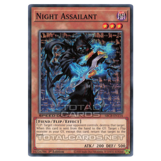 Yu-Gi-Oh! - Speed Duel: Battle City Box - Night Assailant (Common) SBCB-EN114