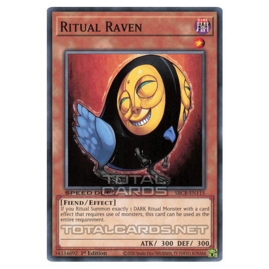 Yu-Gi-Oh! - Speed Duel: Battle City Box - Ritual Raven (Common) SBCB-EN115