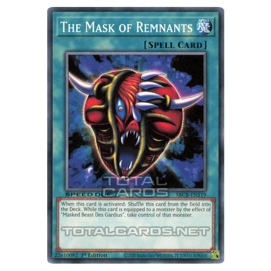 Yu-Gi-Oh! - Speed Duel: Battle City Box - The Mask of Remnants (Common) SBCB-EN119