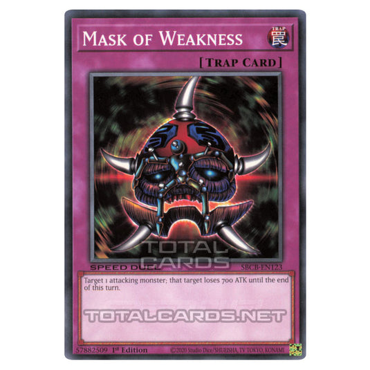 Yu-Gi-Oh! - Speed Duel: Battle City Box - Mask of Weakness (Common) SBCB-EN123