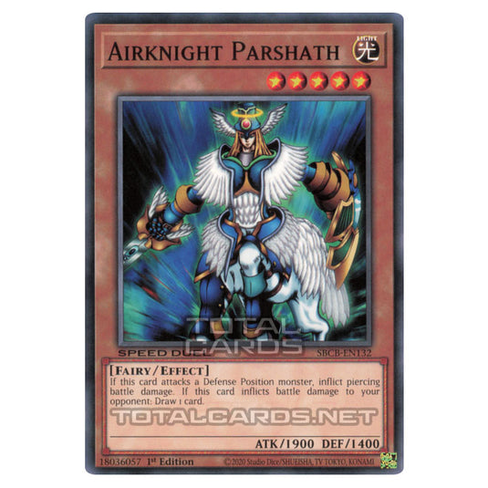 Yu-Gi-Oh! - Speed Duel: Battle City Box - Airknight Parshath (Common) SBCB-EN132