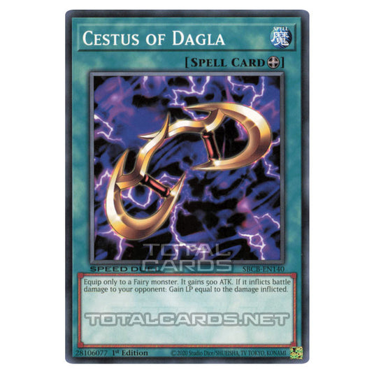 Yu-Gi-Oh! - Speed Duel: Battle City Box - Cestus of Dagla (Common) SBCB-EN140