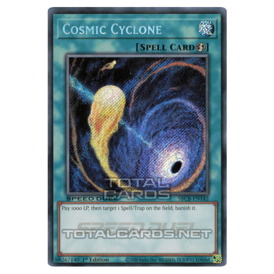 Yu-Gi-Oh! - Speed Duel: Battle City Box - Cosmic Cyclone (Secret Rare) SBCB-EN142S