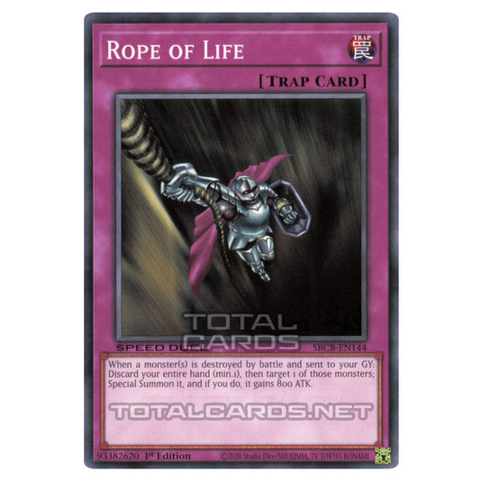 Yu-Gi-Oh! - Speed Duel: Battle City Box - Rope of Life (Common) SBCB-EN144