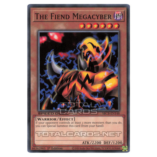 Yu-Gi-Oh! - Speed Duel: Battle City Box - The Fiend Megacyber (Common) SBCB-EN148