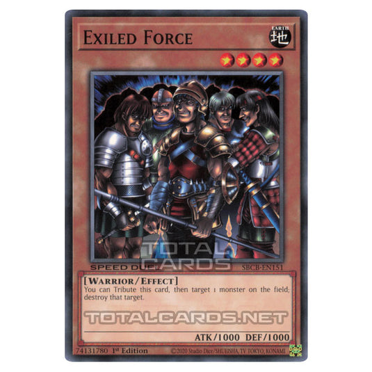 Yu-Gi-Oh! - Speed Duel: Battle City Box - Exiled Force (Common) SBCB-EN151