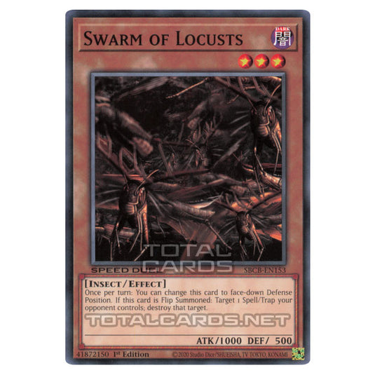 Yu-Gi-Oh! - Speed Duel: Battle City Box - Swarm of Locusts (Common) SBCB-EN153