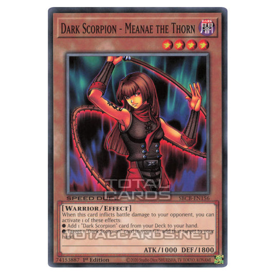 Yu-Gi-Oh! - Speed Duel: Battle City Box - Dark Scorpion - Meanae the Thorn (Common) SBCB-EN156