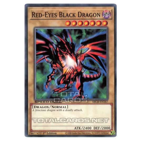 Yu-Gi-Oh! - Speed Duel: Battle City Box - Red-Eyes Black Dragon (Common) SBCB-EN167