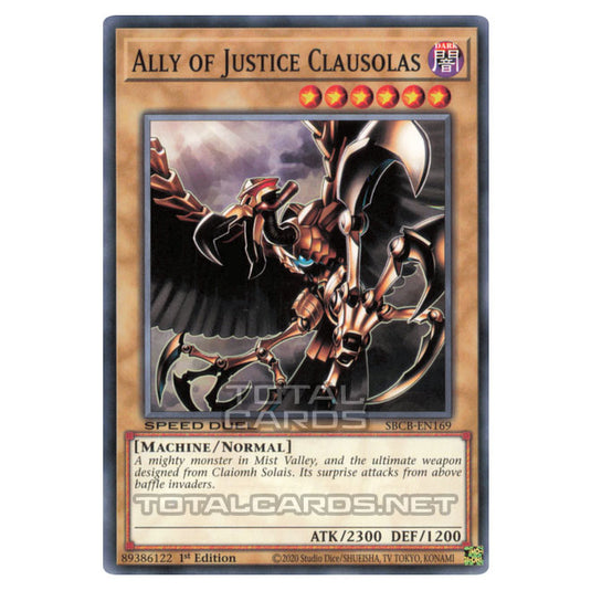 Yu-Gi-Oh! - Speed Duel: Battle City Box - Ally of Justice Clausolas (Common) SBCB-EN169