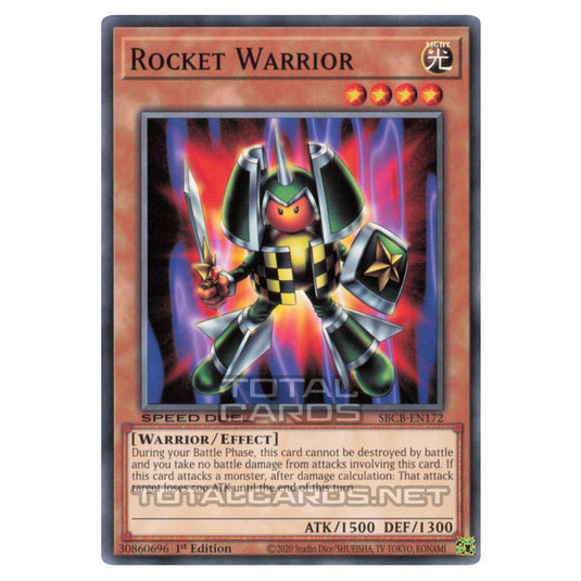 Yu-Gi-Oh! - Speed Duel: Battle City Box - Rocket Warrior (Common) SBCB-EN172