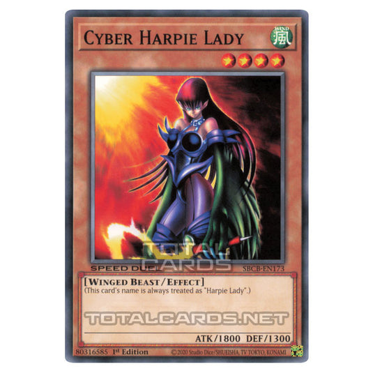 Yu-Gi-Oh! - Speed Duel: Battle City Box - Cyber Harpie Lady (Common) SBCB-EN173