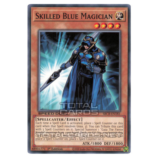 Yu-Gi-Oh! - Speed Duel: Battle City Box - Skilled Blue Magician (Common) SBCB-EN181