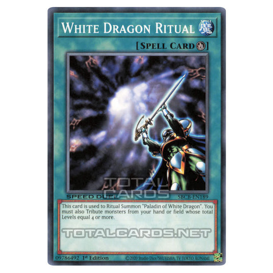 Yu-Gi-Oh! - Speed Duel: Battle City Box - White Dragon Ritual (Common) SBCB-EN189