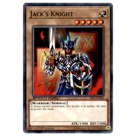 Yu-Gi-Oh! - Arena of Lost Souls - Jack's Knight (Common) SBLS-EN006