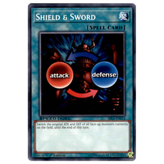 Yu-Gi-Oh! - Arena of Lost Souls - Shield & Sword (Common) SBLS-EN014 Yu-Gi-Oh! - Arena of Lost Souls - Shield & Sword (Common) SBLS-EN014