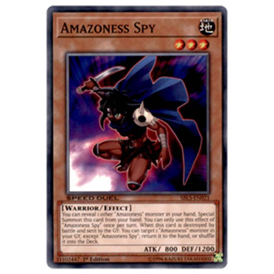 Yu-Gi-Oh! - Arena of Lost Souls - Amazoness Spy (Common) SBLS-EN021