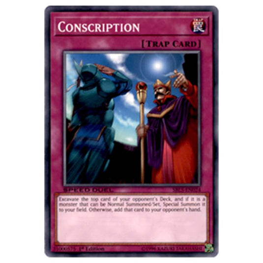 Yu-Gi-Oh! - Arena of Lost Souls - Conscription (Common) SBLS-EN024 Yu-Gi-Oh! - Arena of Lost Souls - Conscription (Common) SBLS-EN024