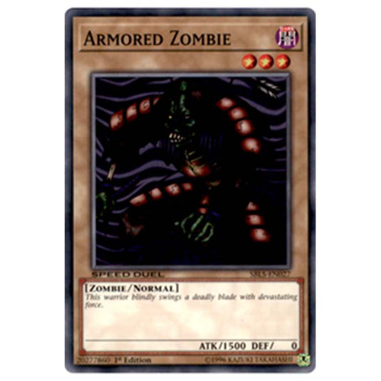 Yu-Gi-Oh! - Arena of Lost Souls - Armored Zombie (Common) SBLS-EN027