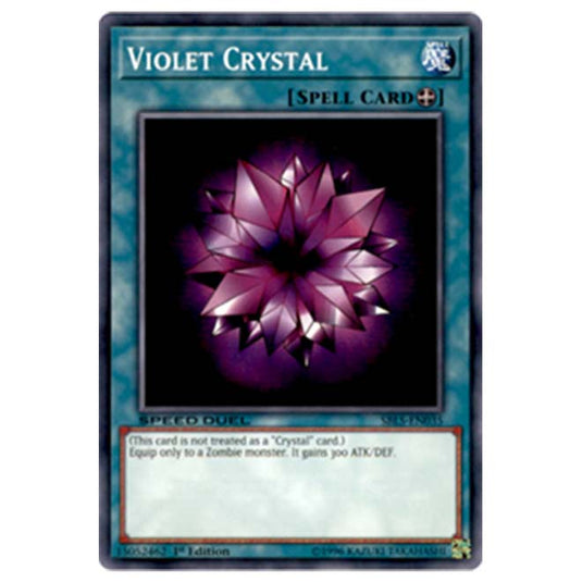 Yu-Gi-Oh! - Arena of Lost Souls - Violet Crystal (Common) SBLS-EN035