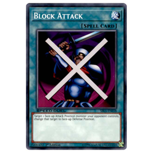 Yu-Gi-Oh! - Arena of Lost Souls - Block Attack (Common) SBLS-EN038